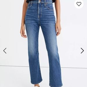 Madewell slim demi bootcut jeans